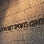 Kelly Family Sports Center Sign